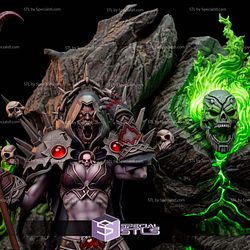 The Warlock World Of Warcraft STL Files