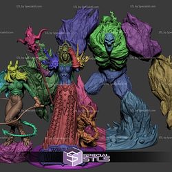 The Warlock World Of Warcraft STL Files