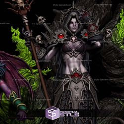 The Warlock World Of Warcraft STL Files