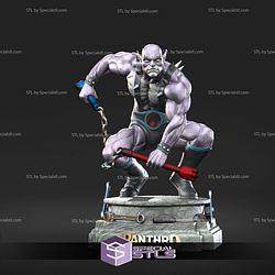 Thundercats Panthro Waiting Pose STL Files
