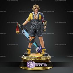 Tidus Final Fantasy 278mm STL Files