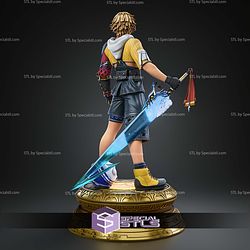 Tidus Final Fantasy 278mm STL Files