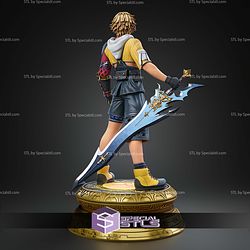 Tidus Final Fantasy 278mm STL Files