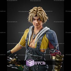 Tidus Final Fantasy 278mm STL Files
