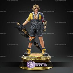 Tidus Final Fantasy 278mm STL Files