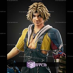 Tidus Final Fantasy 278mm STL Files