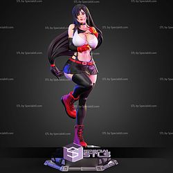 Tifa Lockhart Semi Realistic STL Files