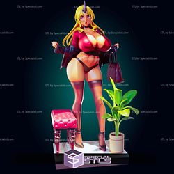 Tionishia Tall Office Lady STL Files