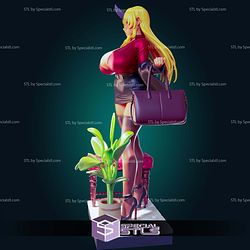 Tionishia Tall Office Lady STL Files