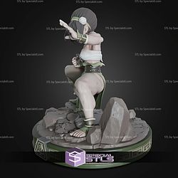 Toph Beifong Battle Pose 177mm STL Files