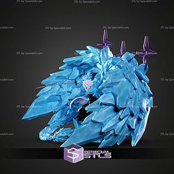 Toshiro Bleach Ice Dragon 360mm STL Files