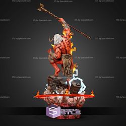 Trigon Hell Base 600mm STL Files