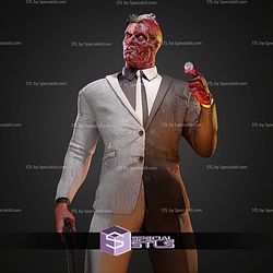 Two Face And The Coin 1 6 STL Files