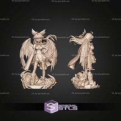 Utsuho Reiuji Touhou Project 289mm STL Files