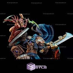 Vindicator Maraad And Valeera Sanguinar STL Files