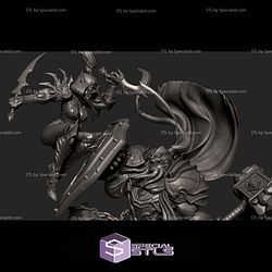 Vindicator Maraad And Valeera Sanguinar STL Files