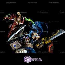 Vindicator Maraad And Valeera Sanguinar STL Files
