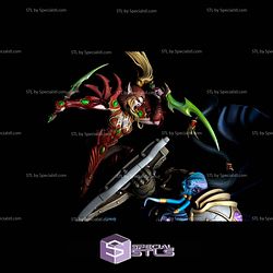 Vindicator Maraad And Valeera Sanguinar STL Files