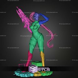 Widowmaker And Gun 220mm STL Files