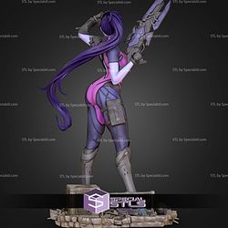 Widowmaker And Gun 220mm STL Files