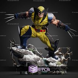 Wolverine Rage Yellow Suit V2 1 6 STL Files