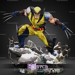 Wolverine Rage Yellow Suit V2 1 6 STL Files