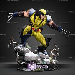Wolverine Rage Yellow Suit V2 1 6 STL Files