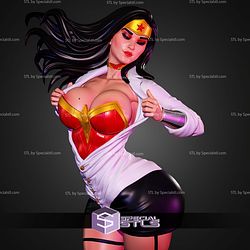 Wonder Woman Semi Realistic 304mm STL Files