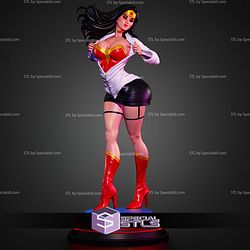 Wonder Woman Semi Realistic 304mm STL Files