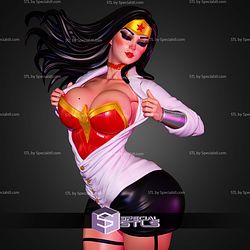 Wonder Woman Stylized 304mm STL Files