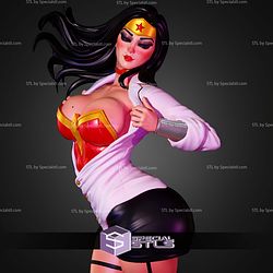 Wonder Woman Stylized 304mm STL Files