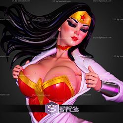 Wonder Woman Stylized 304mm STL Files