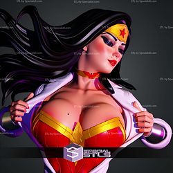Wonder Woman Stylized 304mm STL Files