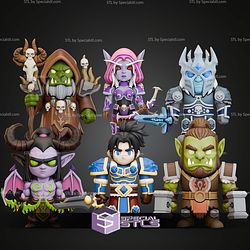 World Of Warcraft Flexi Collection STL Files