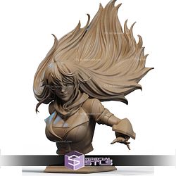 Yang Xiao Long RWBY Bust STL Files