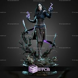 Yennefer The Witcher 404mm STL Files