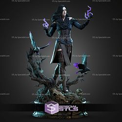 Yennefer The Witcher 404mm STL Files