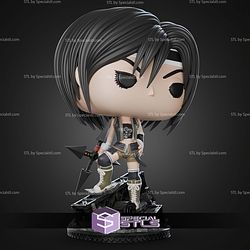 Yuffie Final Fantasy Advent Children Funko STL Files