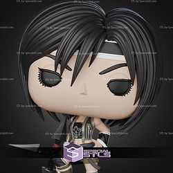 Yuffie Final Fantasy Advent Children Funko STL Files