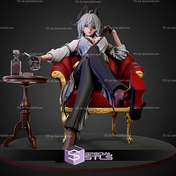 Zani On Chair Wuthering Wave STL Files