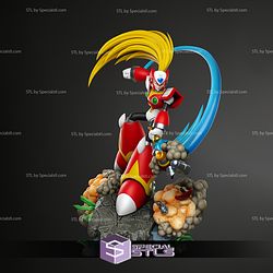 Zero Megaman X 300mm STL Files