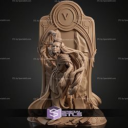 Hierophant Tarot Arcana STL Files