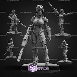 June 2026 Scifi PapSikels Miniatures