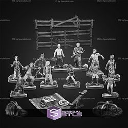 June 2026 The Walking Dead AOW Miniatures