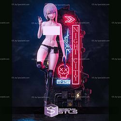 Lucy Edgerunner City Night ALT STL Files