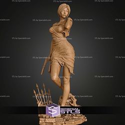 Ada Wong Battle 200mm STL Files