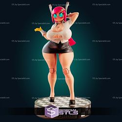 Air Rider Susie Robot Girl STL Files