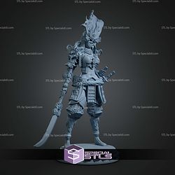 Akemi The Iron Lotus 75mm STL Files