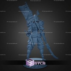 Akemi The Iron Lotus 75mm STL Files