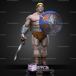 Alan the Brave STL Miniatures